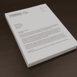 Letterheads from Coreprint.ie