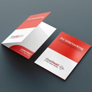 A4 Presentation Folders - Interlocking