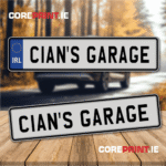 Funny and novelty number plate from coreprint.ie