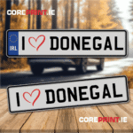 Funny and novelty number plate from coreprint.ie