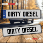 Funny and novelty number plate from coreprint.ie