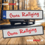 Funny and novelty number plate from coreprint.ie