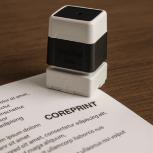 Self-Inking Stamp 20mm x 20mm